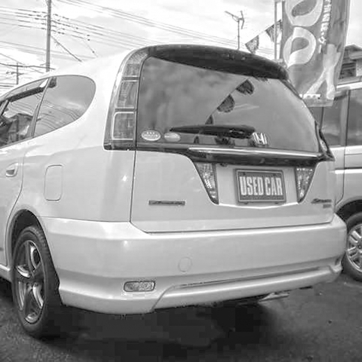 Бампер задний Honda Stream Absolute '03-'06 контрактный
