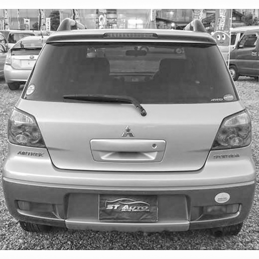 Дверь багажника Mitsubishi Outlander/ Airtrek '04-'06 контрактная