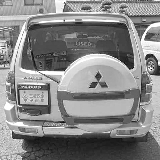 Дверь багажника Mitsubishi Pajero '99-'07 контрактная