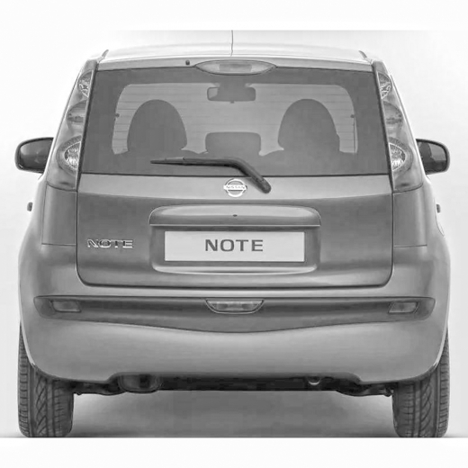 Дверь багажника Nissan Note '05-'12 контрактная