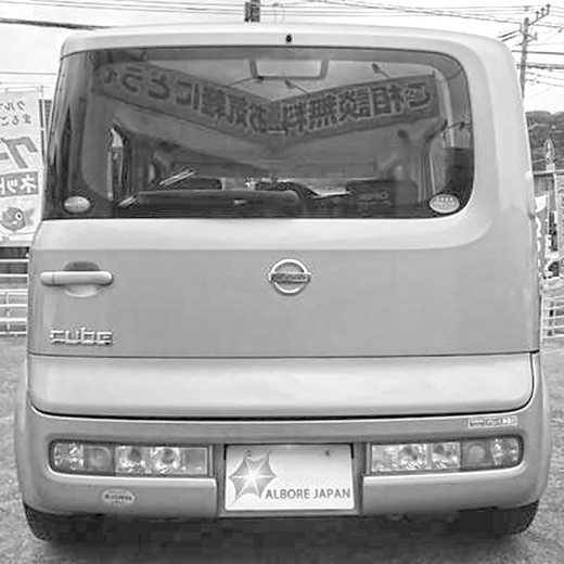 Дверь багажника Nissan Cube '02-'08 контрактная