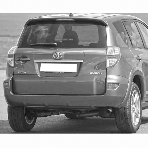 Дверь багажника Toyota Rav4 EU-spec '05-'12/ Vanguard '07-'13 контрактная