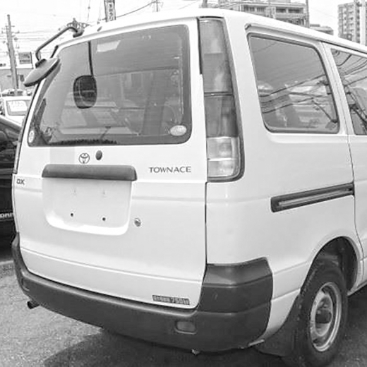 Дверь багажника Toyota Liteace Noah '96-'01/ Townace Van '96-'08 низкая крыша контрактная