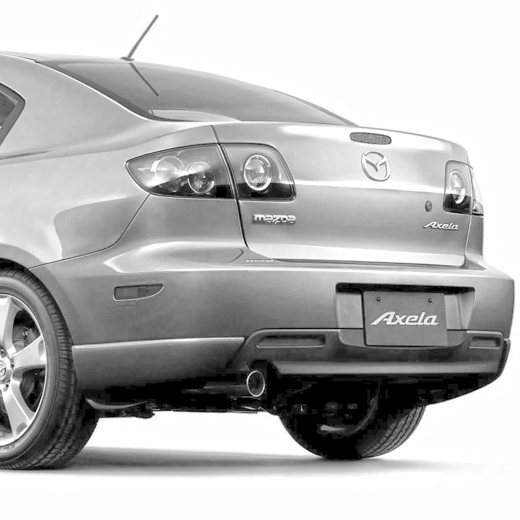Крышка багажника Mazda 3/ Axela '03-'09 (черный стоп) контрактная