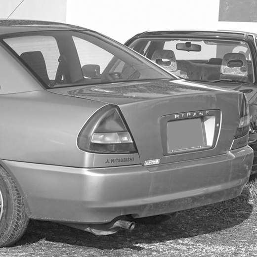 Крышка багажника Mitsubishi Mirage Asti Coupe '95-'00 контрактная