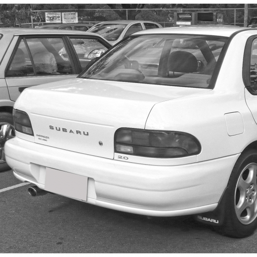 Крышка багажника Subaru Impreza '92-'02  контрактная