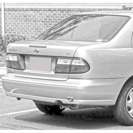 Крышка багажника Nissan Pulsar/ Almera '97-'00 (48-04B) контрактная