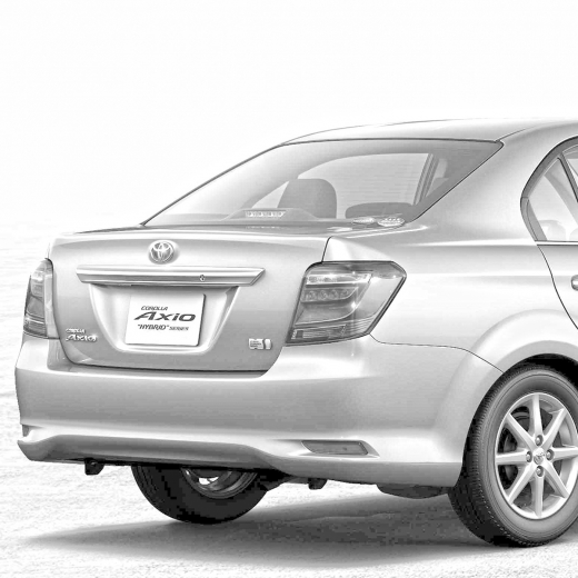 Крышка багажника Toyota Axio '12-'17  контрактная