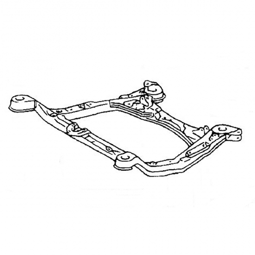 Балка подвески передняя Toyota Harrier/ Lexus RX '97-'03 (2AZ-FE) контрактная