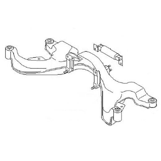 Балка подвески передняя Nissan R'nessa '97-'01/ Presage / Bassara '99-'03 (2WD) контрактная