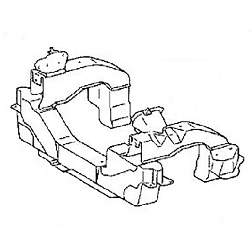 Балка подвески передняя Toyota Townace/ Liteace Noah '96-'01 (4WD) контрактная