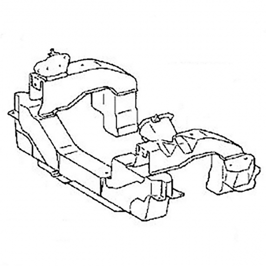 Балка подвески передняя Toyota Townace/ Liteace Noah '96-'01 / Van '96-'04 (4WD) контрактная