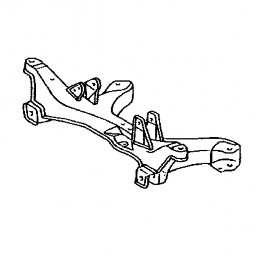 Балка подвески передняя Toyota Nadia/ Gaia '98-'03 / Ipsum / Caldina / Carina / Corona / Premio '92-'01 (4WD) контрактная