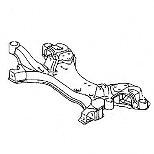 Балка подвески передняя Toyota Ipsum '01-'09/ Avensis '03-'10 (4WD) контрактная