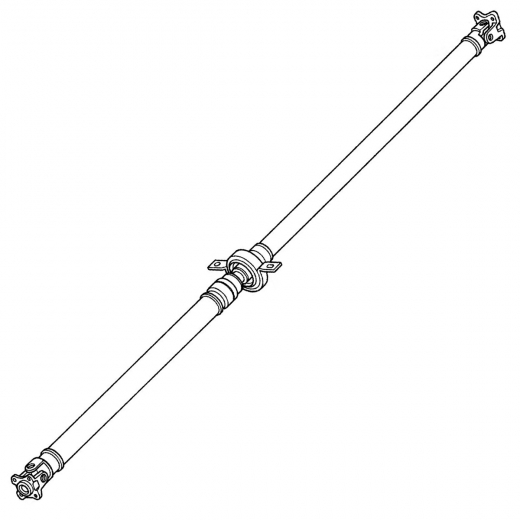 Карданный вал Honda Mobilio '01-'08/ Spike '02-'08 (L15A) задний контрактный