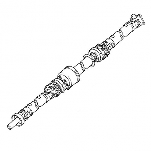 Карданный вал Toyota Vitz/ Platz '99-'05 (2NZ-FE) задний контрактный