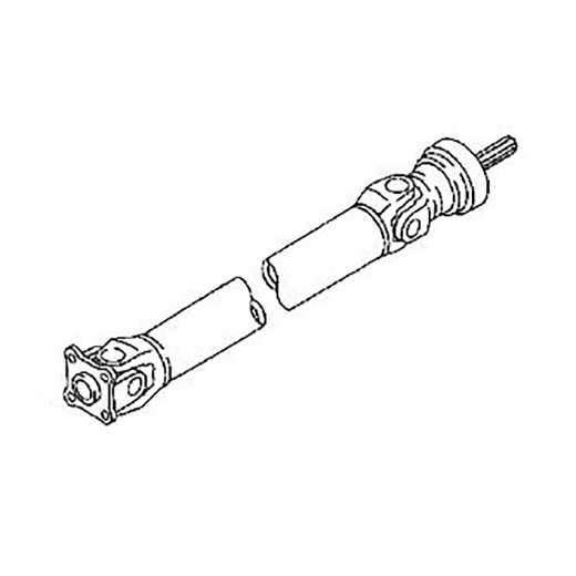 Карданный вал Mazda MPV '90-'99 (WL-T) передний контрактный
