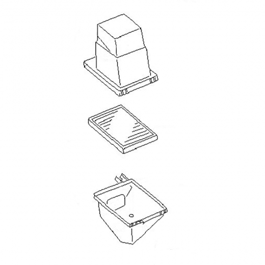 Корпус воздушного фильтра Nissan Presage/ Bassara '98-'03 (VQ30DE, QR25DE) контрактный