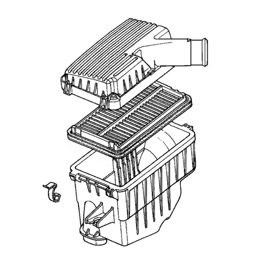 Корпус воздушного фильтра Honda Avancier '99-'03 (F23A) контрактный