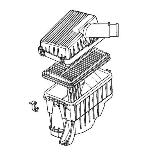 Корпус воздушного фильтра Honda Odyssey '99-'03 (F23A) контрактный