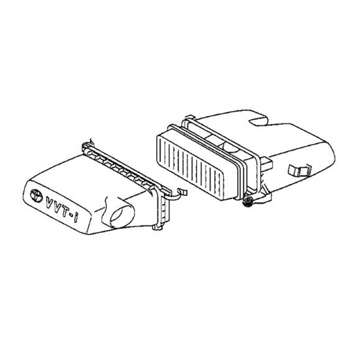 Корпус воздушного фильтра Toyota Vitz/ Platz '99-'05 / Vitz / Ractis '05-'10 / Belta '05-'12 (1SZ-FE, 2SZ-FE) контрактный