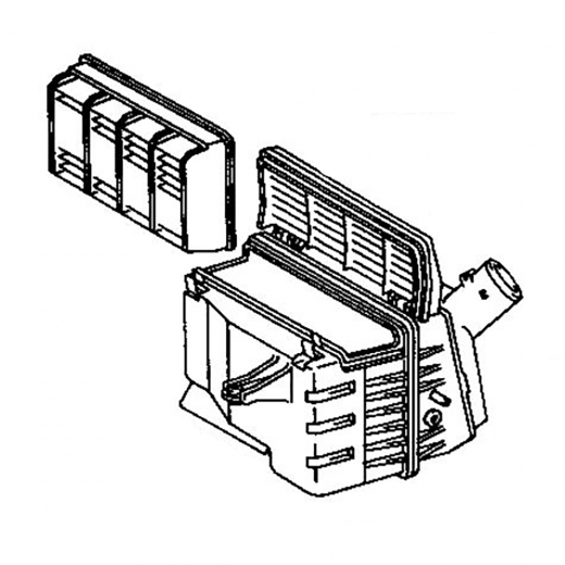 Корпус воздушного фильтра Toyota Mark II/ Chaser / Cresta '92-'96 (1G-FE) контрактный