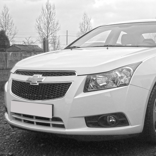 Бампер передний Chevrolet Cruze (J300/J305/J308) '09-'15 нижняя часть (спойлер) API (Тайвань)