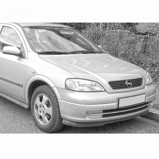 Бампер передний Opel Astra '98-'05 прав нижняя часть (спойлер) API (Тайвань)