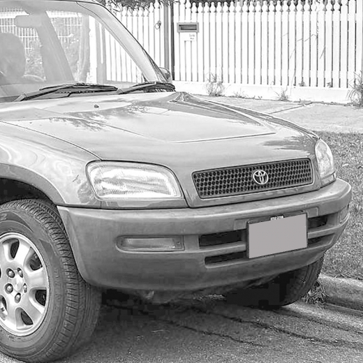Бампер передний Toyota Rav4 '94-'97 (Китай)