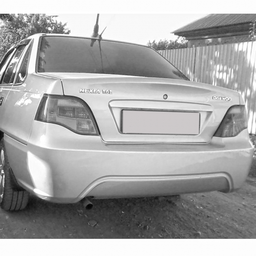 Бампер задний Daewoo Nexia '08-'16 (Китай)