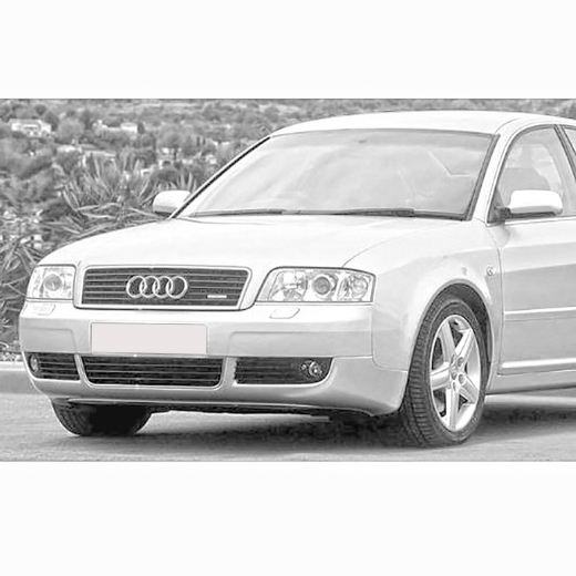 Крыло переднее Audi A6 '01-'04 левое под прямоугольный повторитель API (Тайвань)