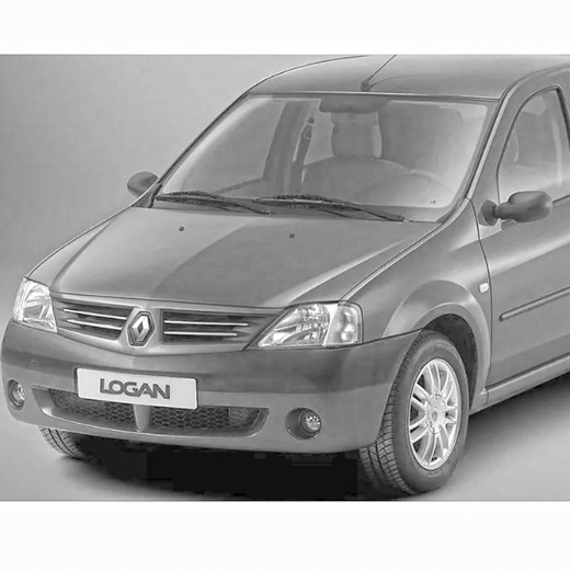 Крыло переднее Renault Logan '04-'16 левое API (Тайвань)