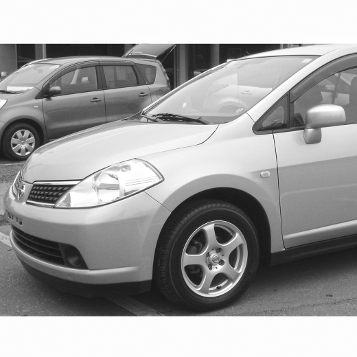 Крыло переднее Nissan Tiida/ Latio '04-'12 левое под повторитель API (Тайвань)