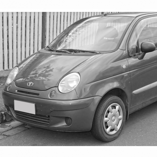 Крыло переднее Daewoo Matiz '01-'16 левое под повторитель API (Тайвань)