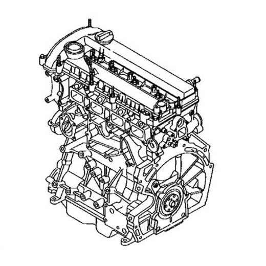 Двигатель контрактный Mazda 6/ Atenza '05-'08/ Biante '08-'13/ MPV '06-'16 2,3L L3-VE i-VCT