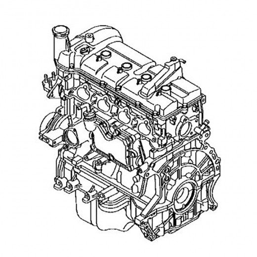 Двигатель контрактный Mazda 1,5L ZY-VE S-VT