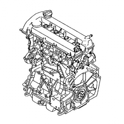 Двигатель контрактный Mazda/ Ford 2,3L L3-DE