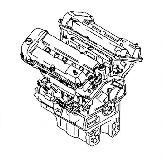 Двигатель контрактный Mazda/ Ford 3,0L AJ-DE