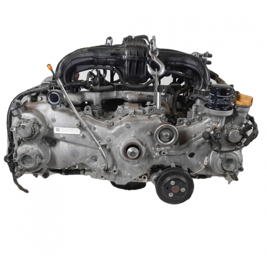 Двигатель контрактный Subaru 2,5L FB25 DOHC, Dual AVCS (2 муфты VVT)/ 1 обводной ролик