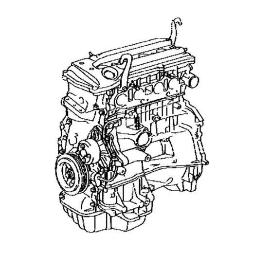 Двигатель контрактный Lexus/ Toyota 2,4L 2AZ-FE VVT-i '00-'12
