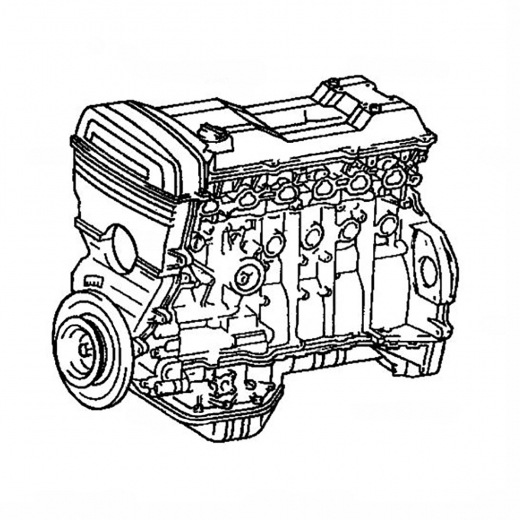 Двигатель контрактный Lexus/ Toyota 3,0L 2JZ-GE VVT-i '96-'05, 2WD