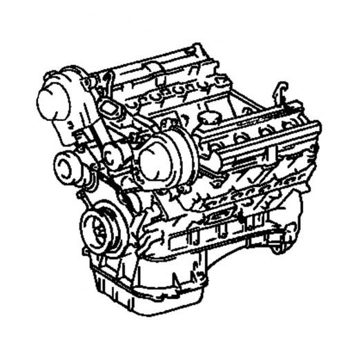 Двигатель контрактный Lexus/ Toyota 4,3L 3UZ-FE VVT-i, 2WD
