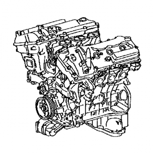 Двигатель контрактный Lexus/ Toyota 2,5L 4GR-FSE VVT-i, 2WD