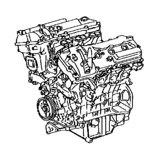 Двигатель контрактный Lexus/ Toyota 2,5L 4GR-FSE VVT-i, 4WD