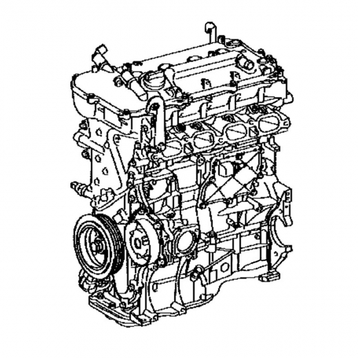 Двигатель контрактный Toyota 2,0L 3ZR-FAE VVT-i