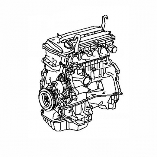 Двигатель контрактный Toyota 2,0L 1AZ-FE VVT-i