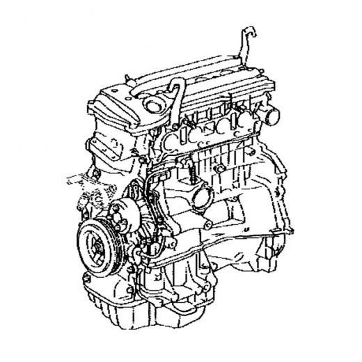 Двигатель контрактный Toyota 2,4L 2AZ-FE VVT-i '05-'17
