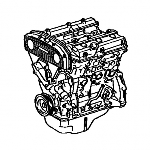 Двигатель контрактный Toyota 2,0L 1VZ-FE '88-'90