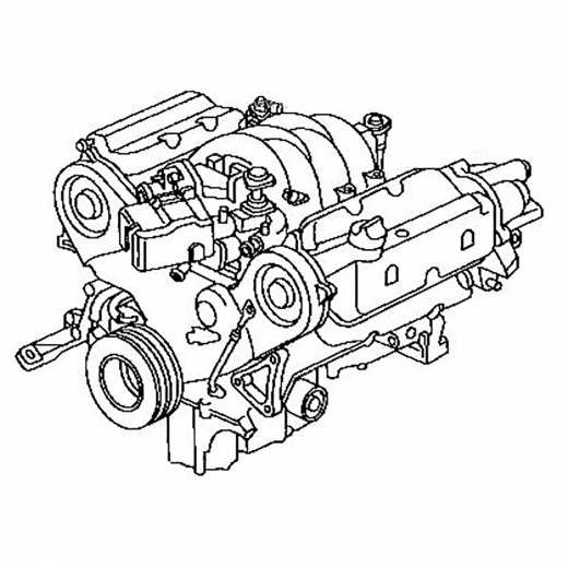 Двигатель контрактный Honda 3,2L C32A