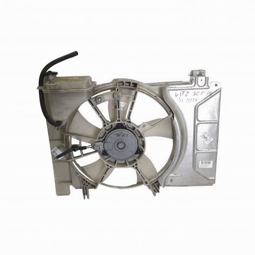 Вентилятор радиатора Toyota Vitz/ Ractis '05-'10 / Belta '05-'12 (1KR-FE, 2SZ-FE) цельный 1 вентилятор контрактный